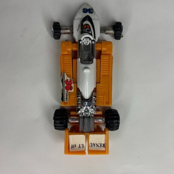 Vintage Transformer GoBots Yellow Formula 1 Renault Elf - Picture 5 of 8